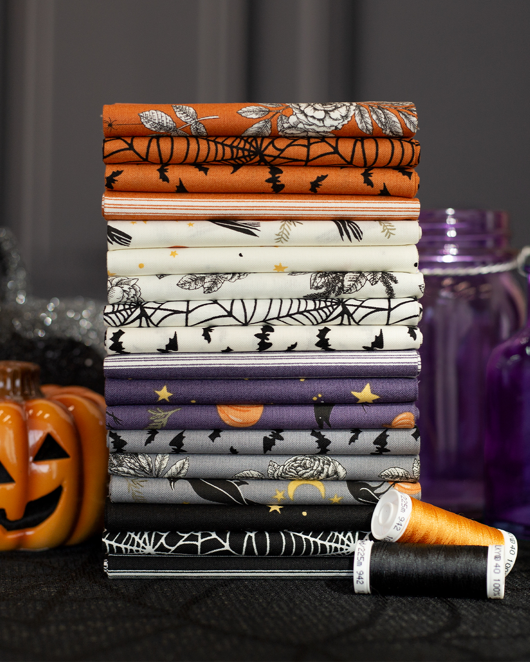 Sophisticated Halloween by My Mind's Eye for Riley Blake Designs